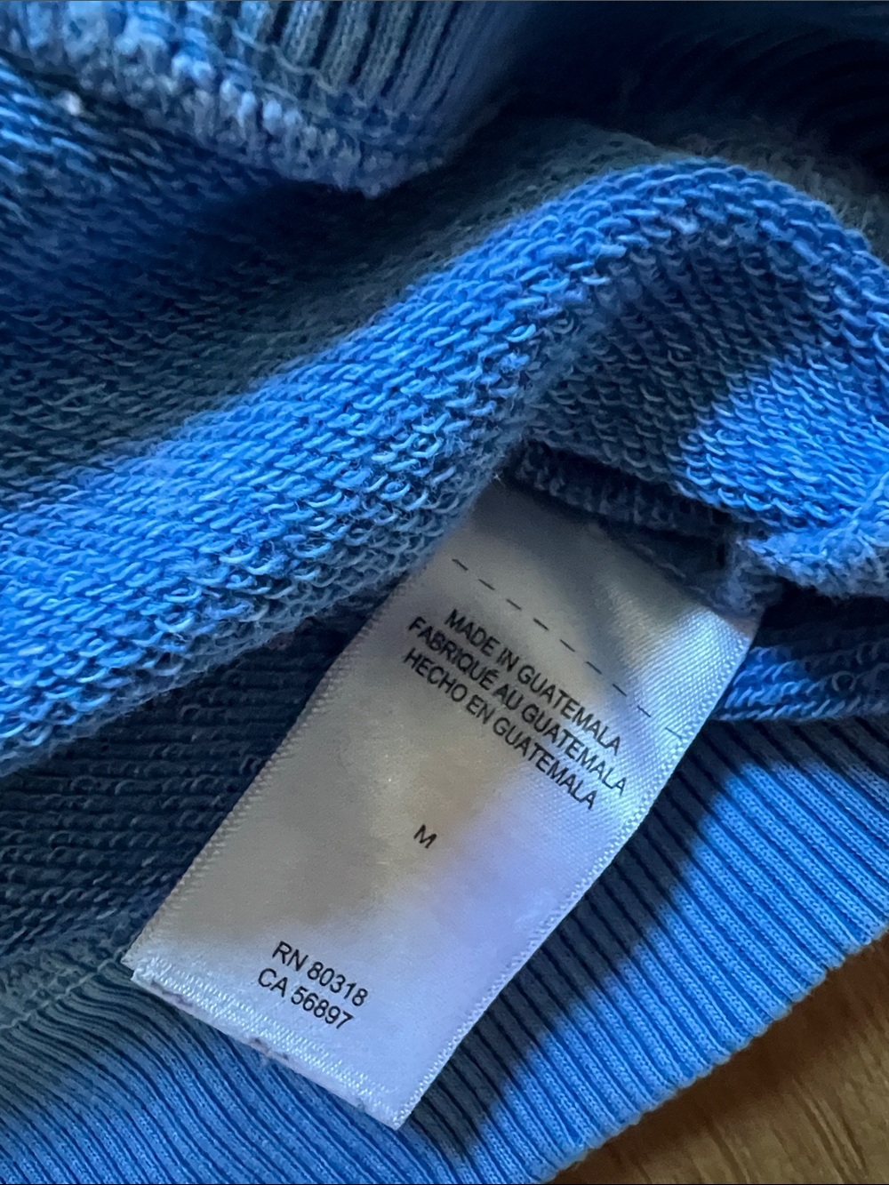 Lucky Brand Lake Tahoe California Blue Crewneck Sweatshirt M - Picture 4 of 11